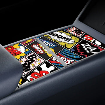Center Control Panel Trim Sticker for Tesla Model 3 Highland