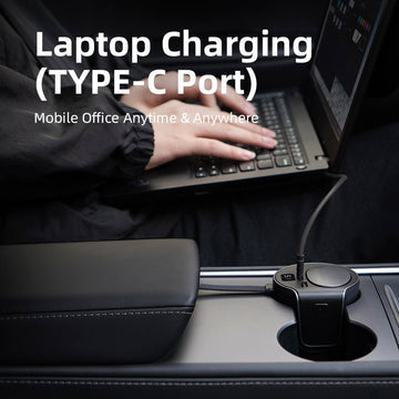 Cigarette Lighter hub adapter for Tesla Model 3