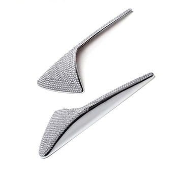 Crystal side label decoration for Tesla Model 3/Y (