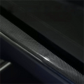 Dashboard Panel Glossy Carbon Fiber Overlay for Model S