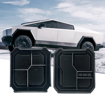 Double-layer Center Console Storage Tray for Cybertruck