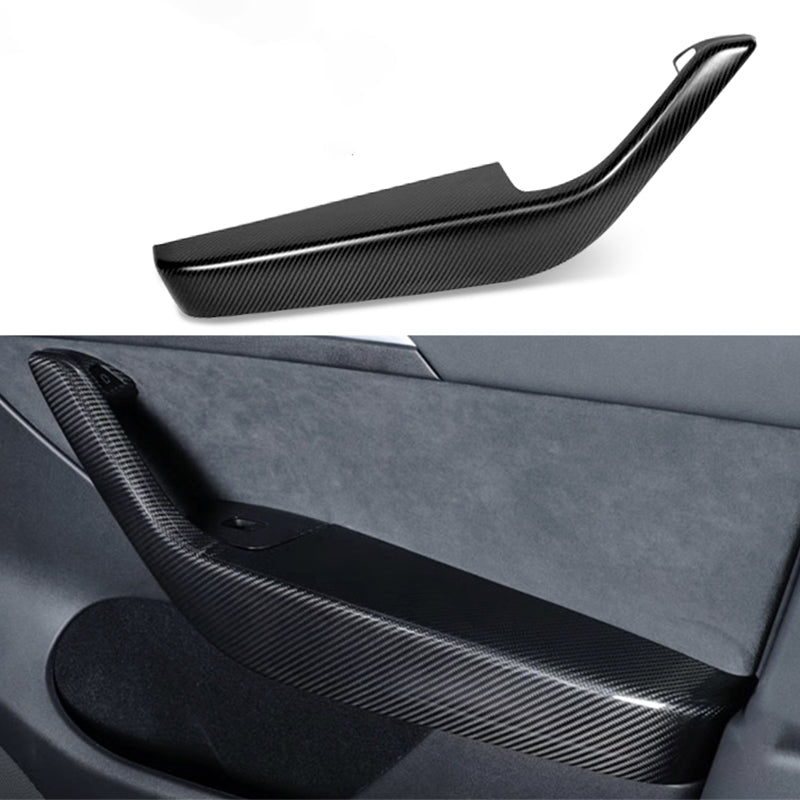 Dry Carbon Fibre Door Armrest Covers for Tesla Model Y (4pcs)