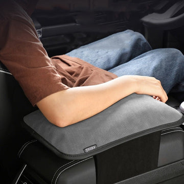 Fluffy Leather Armrest Cushion for Tesla Model 3/Y/X/S