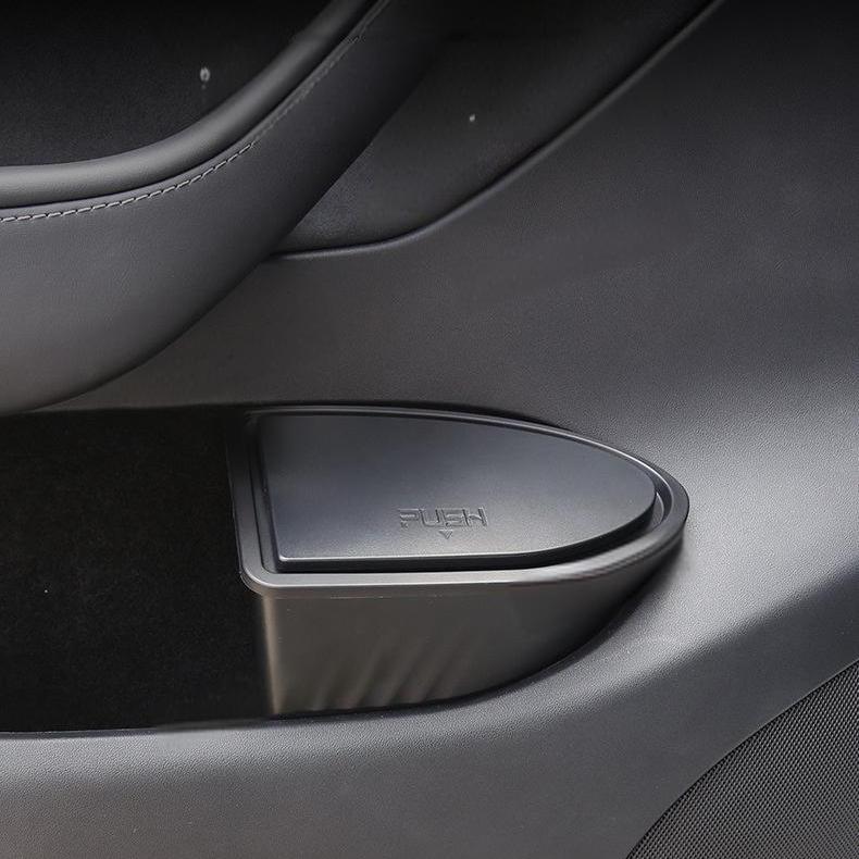 Front Door Storage Trash Can for Tesla Model Y