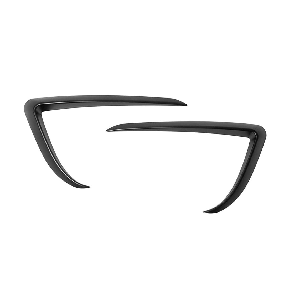 Front Fog Light Trim Cover Eyebrow Spoiler for Tesla Model 3 