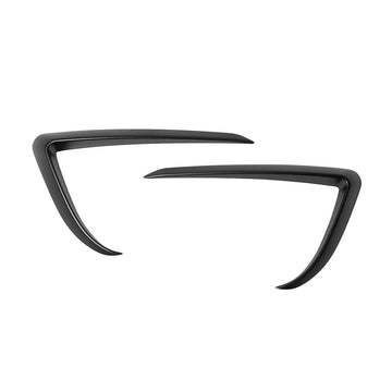 Front Fog Light Trim Cover Eyebrow Spoiler for Tesla Model 3 