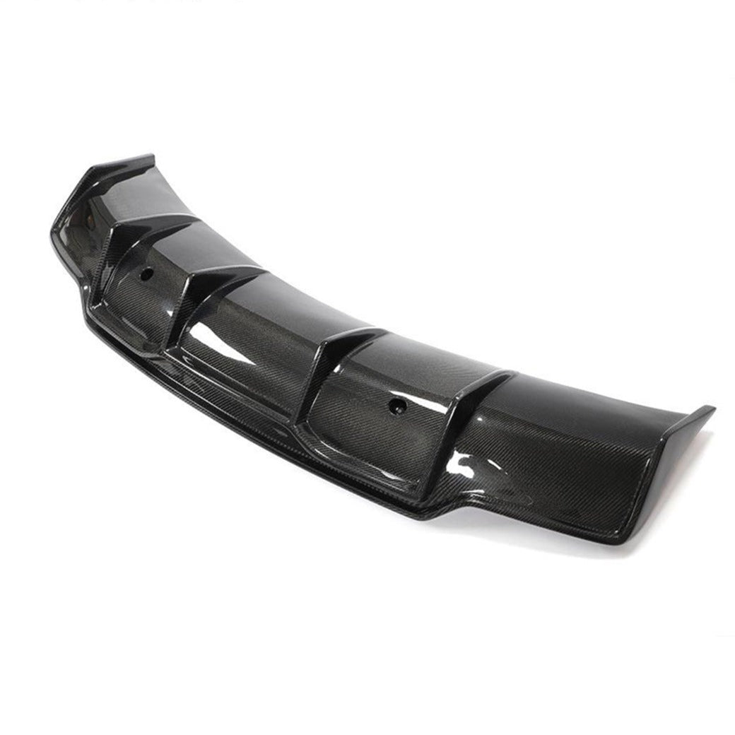 Model 3 Rear Diffuser Trunk Lip - Real Molded Carbon Fiber – aptesl