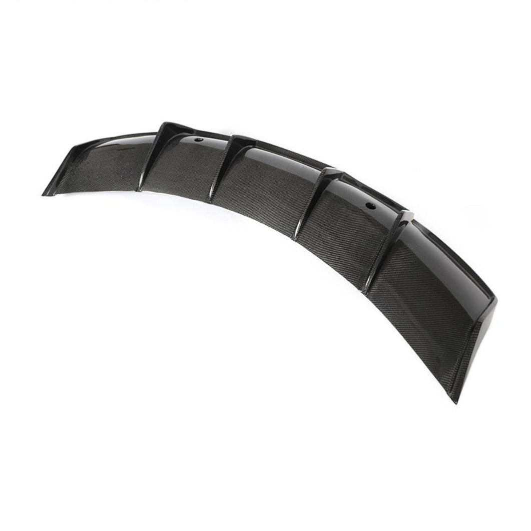 Model 3 Rear Diffuser Trunk Lip - Real Molded Carbon Fiber – aptesl