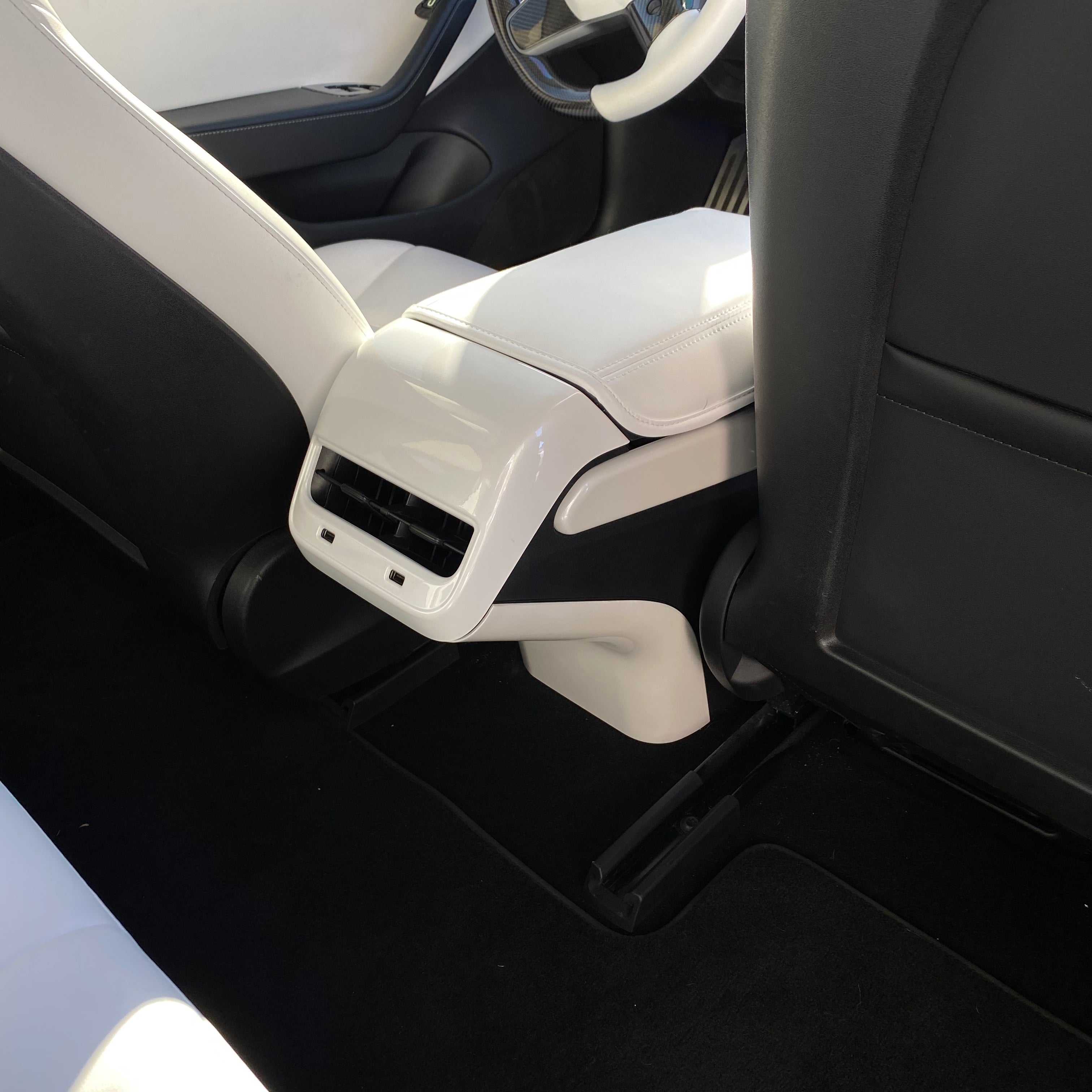 Model 3 / Y Backseat Center Console Base Cap - Variety – aptesl