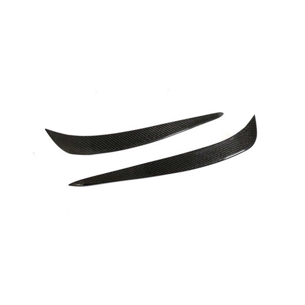 Model X Front Bumper Vent - Real Molded Carbon Fiber