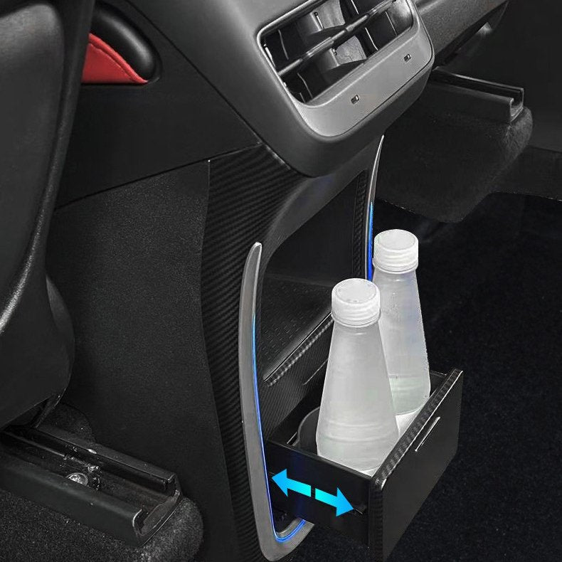 Retrofit rear storage box For Tesla Model Y 2020-2024