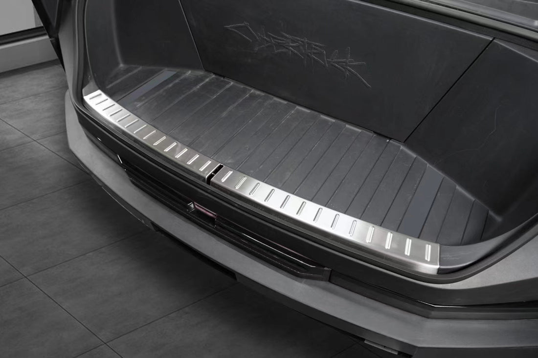 Front Trunk Stainless Steel Threshold Strip for Cybertruck