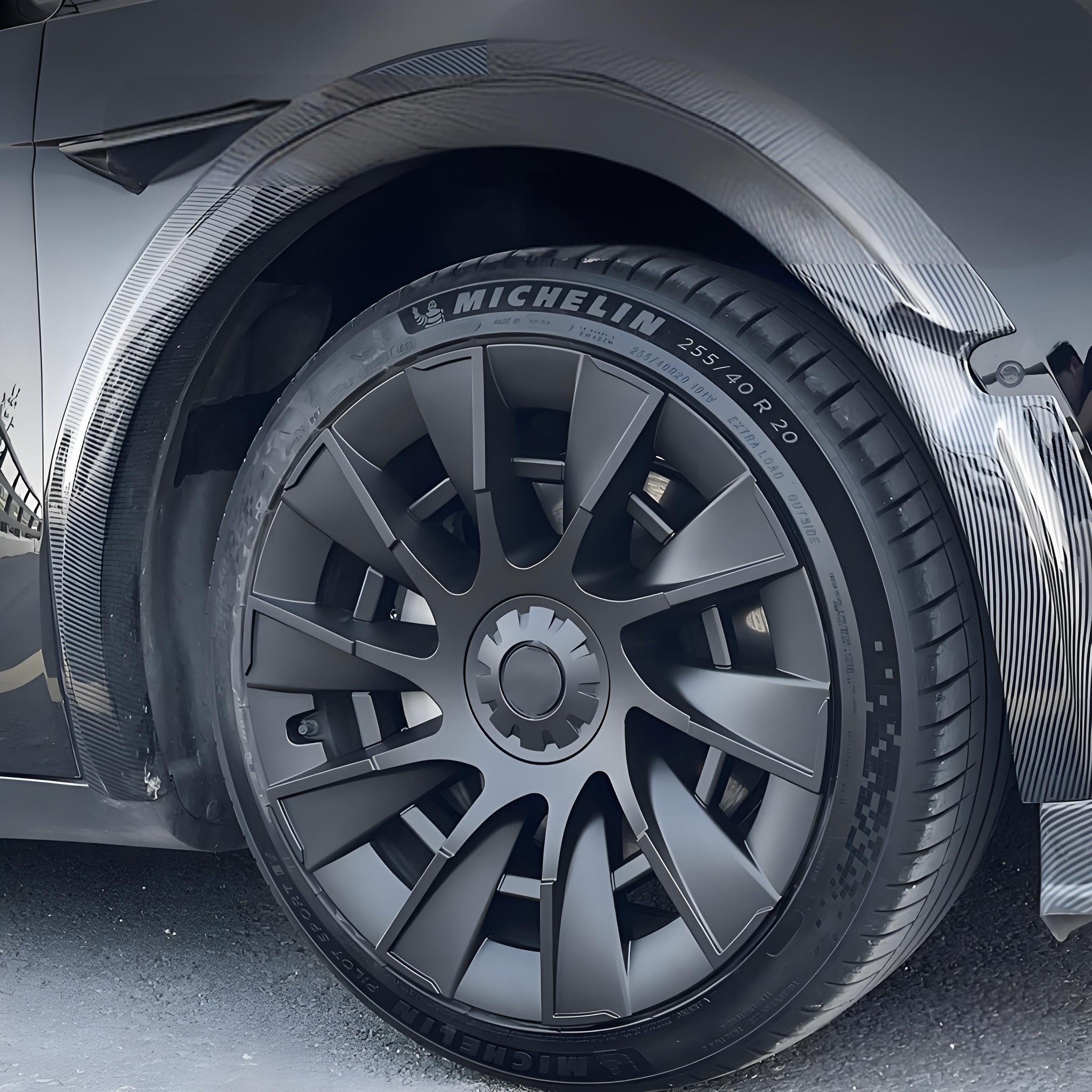 APTESL 20″ Warlord  Wheel Covers For Tesla Model Y (4PCS)