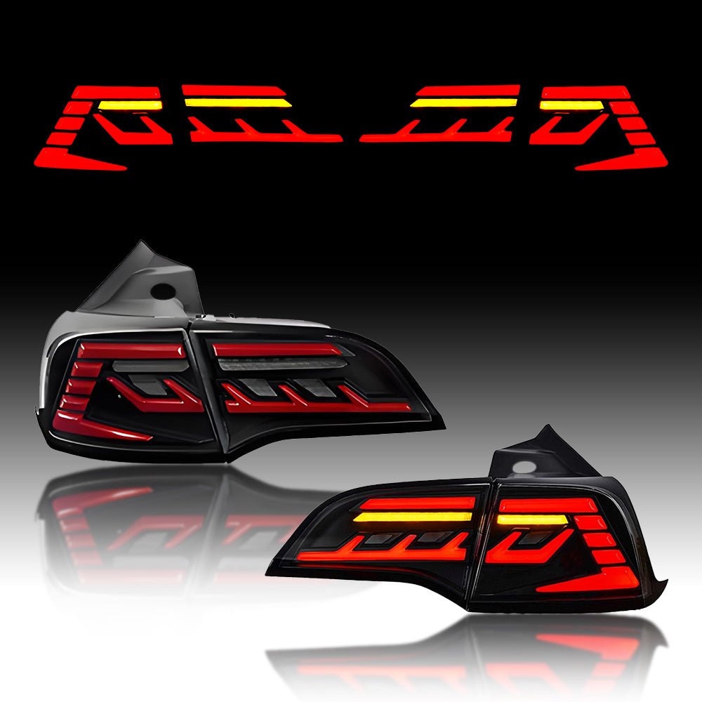 APTESL Full LED Tail Light for Tesla Model 3/Y
