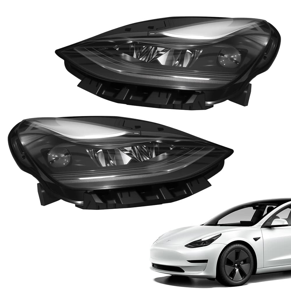 APTESL LED Headlight Assembly for Model 3/Y 丨Matrix Headlights Replacement