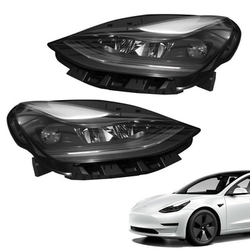 APTESL LED Headlight Assembly for Model 3/Y 丨Matrix Headlights Replacement
