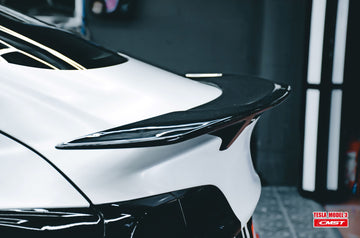 APTESL Tesla Model 3 Carbon Fiber Rear Spoiler Ver.3