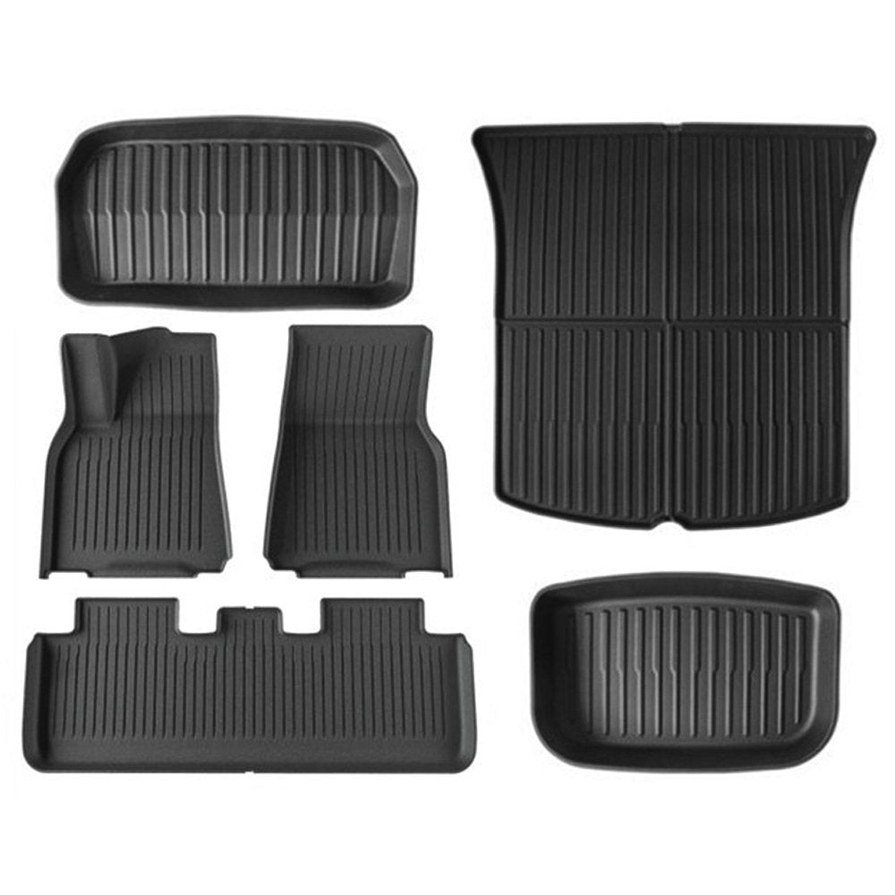 APTESL TPE All Weather Floor Mats for Tesla Model Y & Model 3