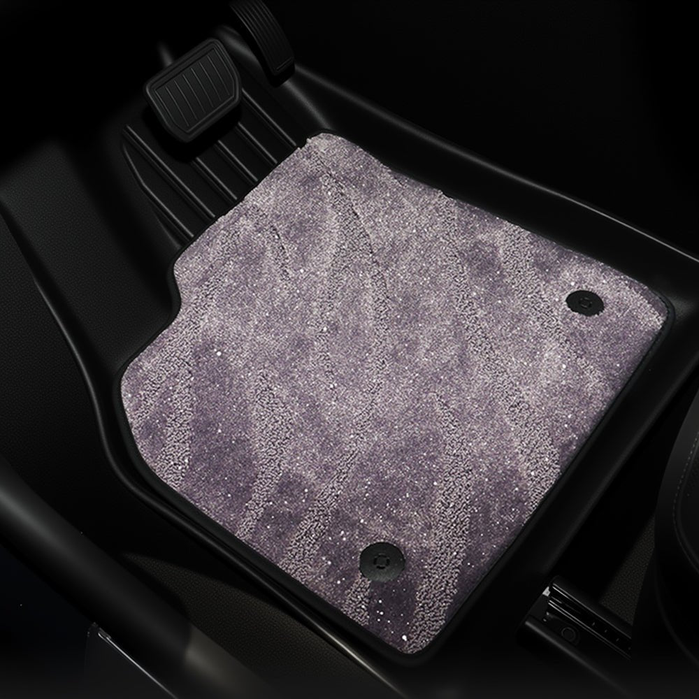 Tesla Y Rose Pink Double Floor Mat