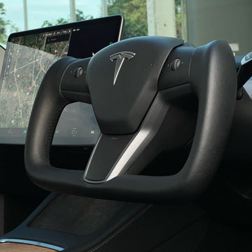 APTESL Yoke Steering Wheel for Tesla Model 3 / Y