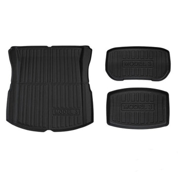 Tesla model 3 Highland All Weather TPE Front/Rear Trunk Mat
