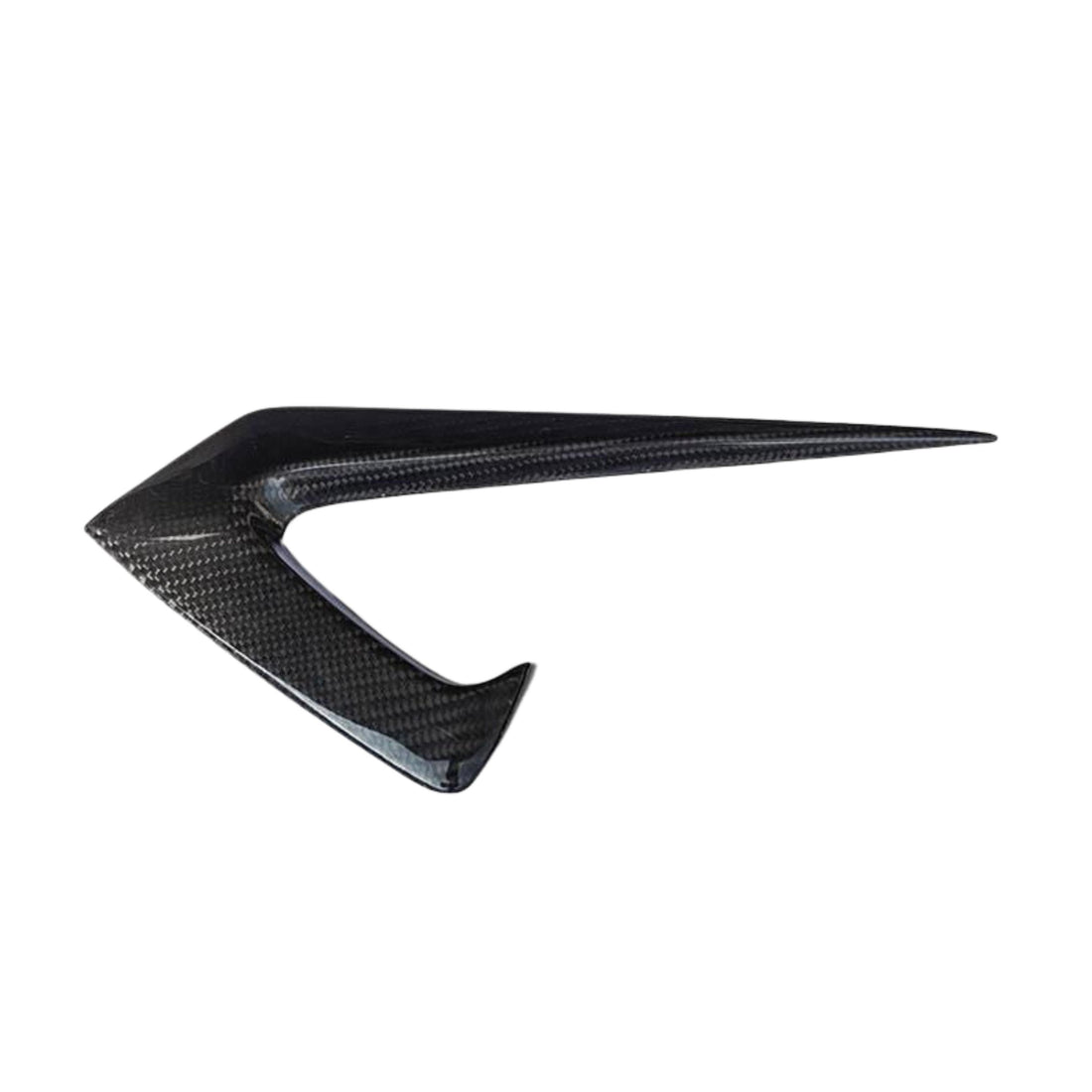 Tesla Model 3 Side Fender Trims - Real Carbon Fiber Exterior Mods 2017-2022