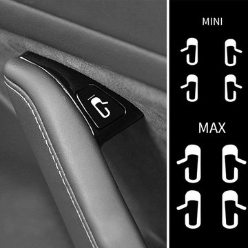 Interior Door Opening Reminder Glow-in-the-Dark Sticker for Tesla Model 3