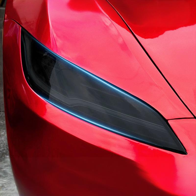 tpu headlight protection film for tesla model-y juniper