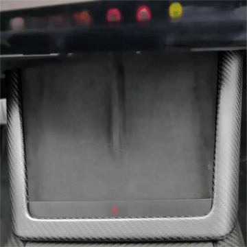 Wireless Charging Pad Frame Overlay for Model S & X 2021+ | Real Dry Carbon Fiber